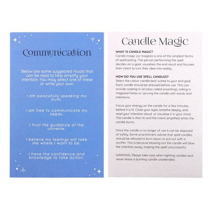 Pack of 12 Communication Spell Candles